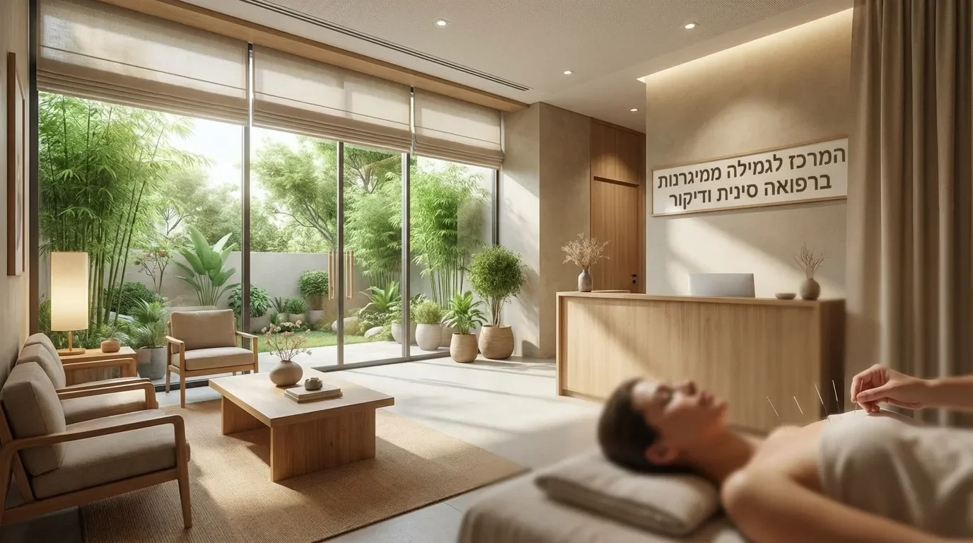 מרכז טיפול דיקור למיגרנות מקצועי